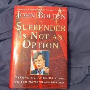 Autographed John Bolton book